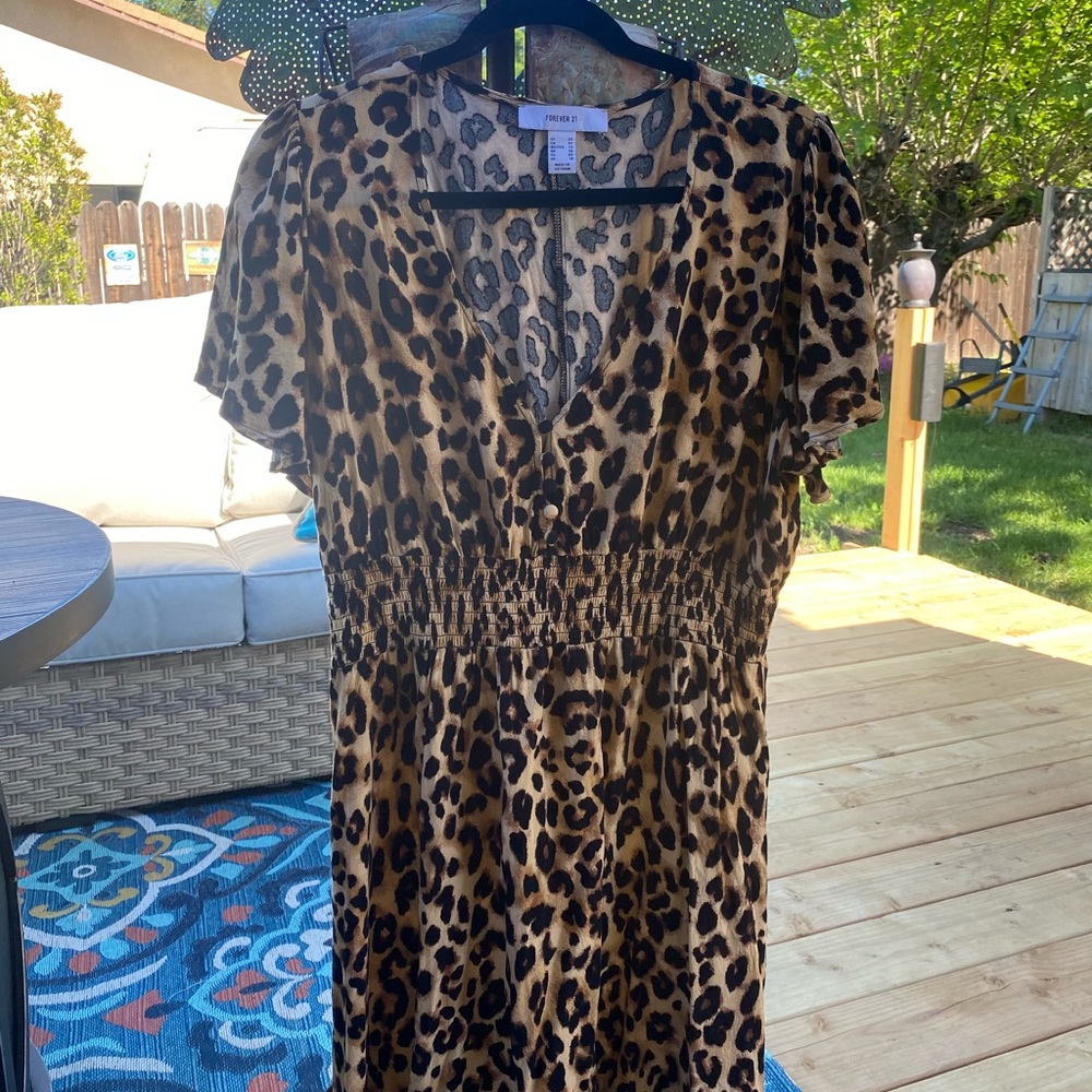 SOLD!! Leopard print dress